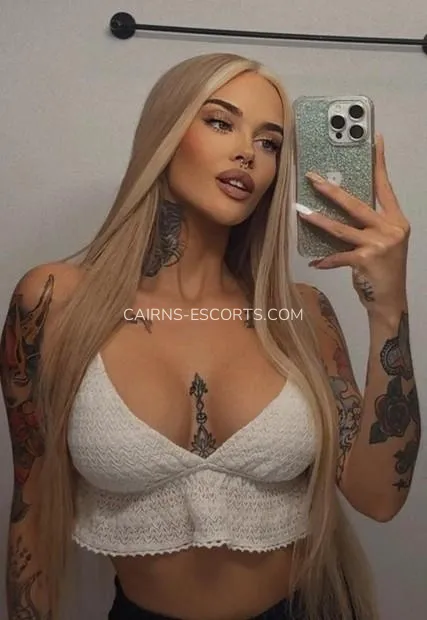 Cairns escorts Sarah — 2