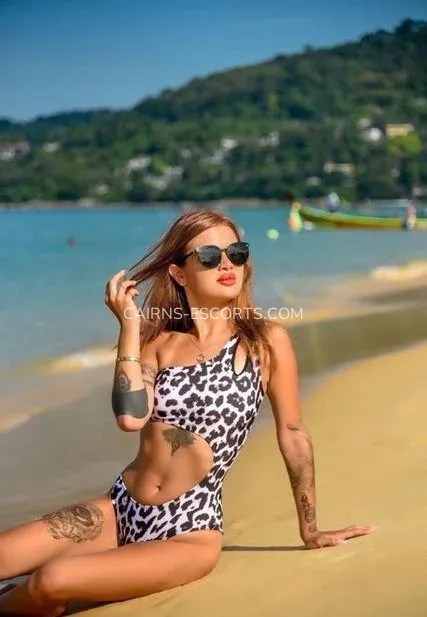 Cairns escorts Gunilla — 5