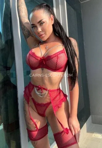 Cairns escorts Gunilla — 3
