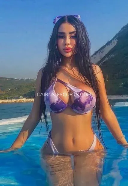Cairns escorts Birgitta — 1